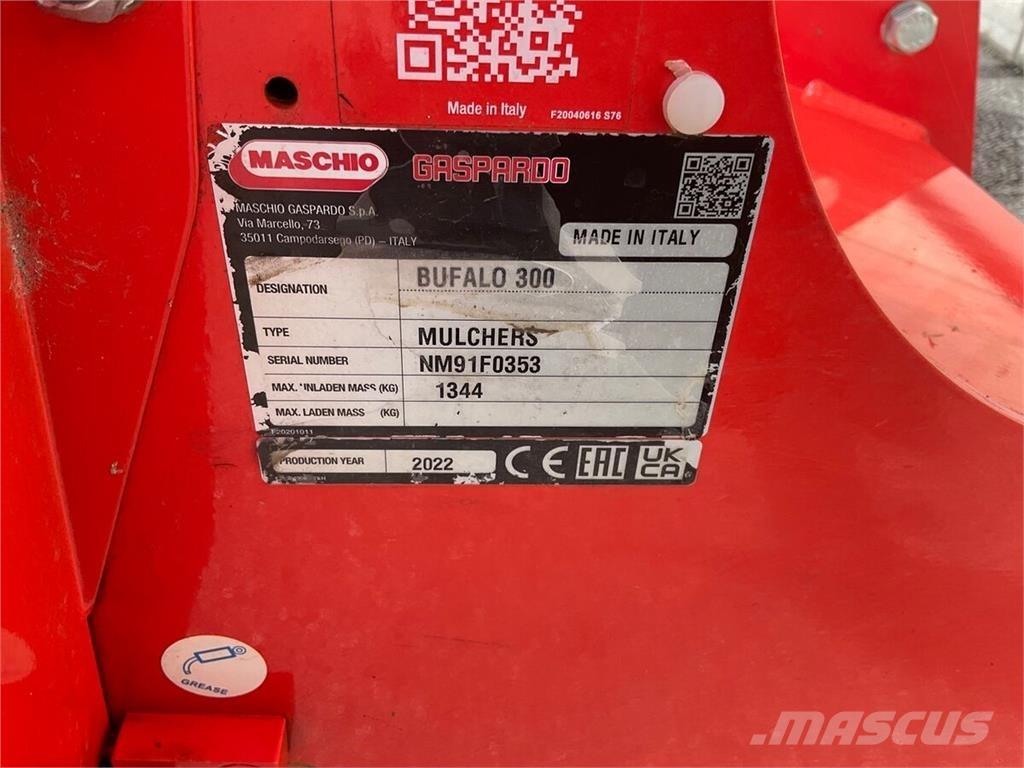 Maschio Bufalo 300 Falciatrici/cimatrici per pascoli