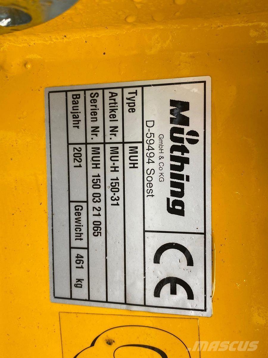 Müthing MU-H 150 Falciatrici/cimatrici per pascoli