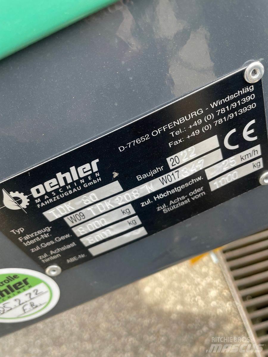 Oehler TDK 80 Rimorchi ribaltabili