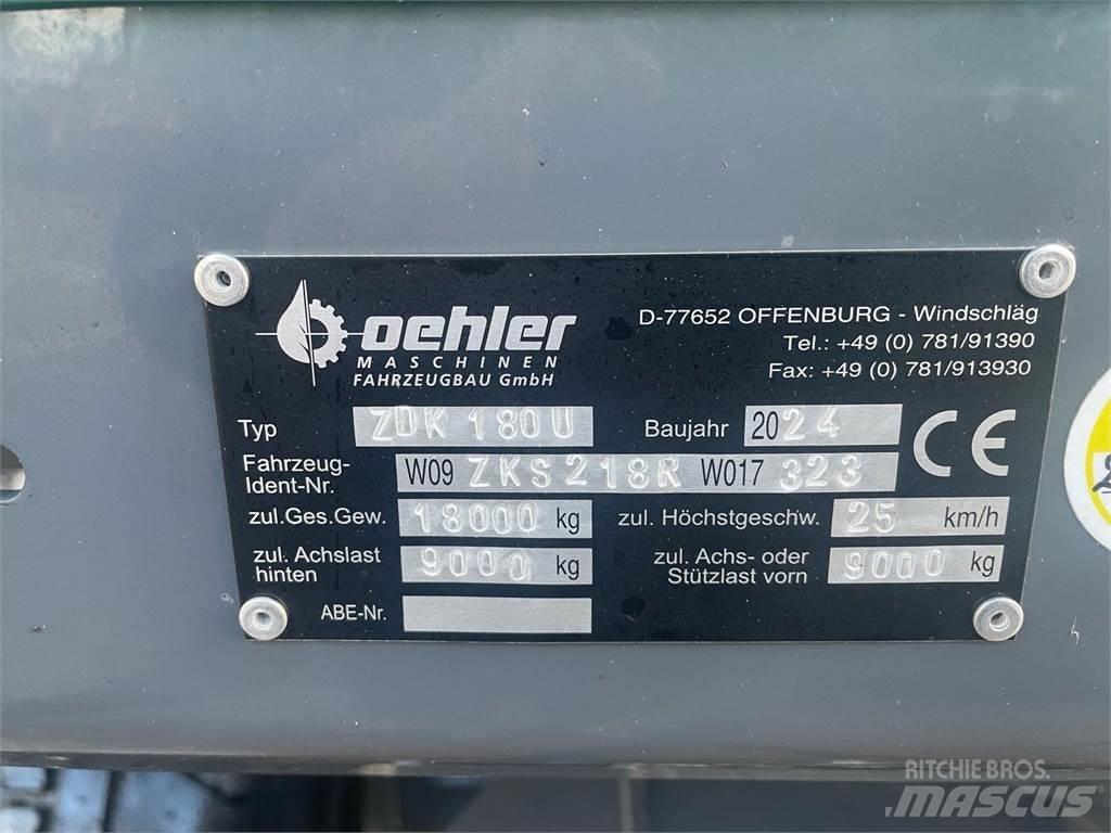 Oehler ZDK 180U Rimorchi ribaltabili
