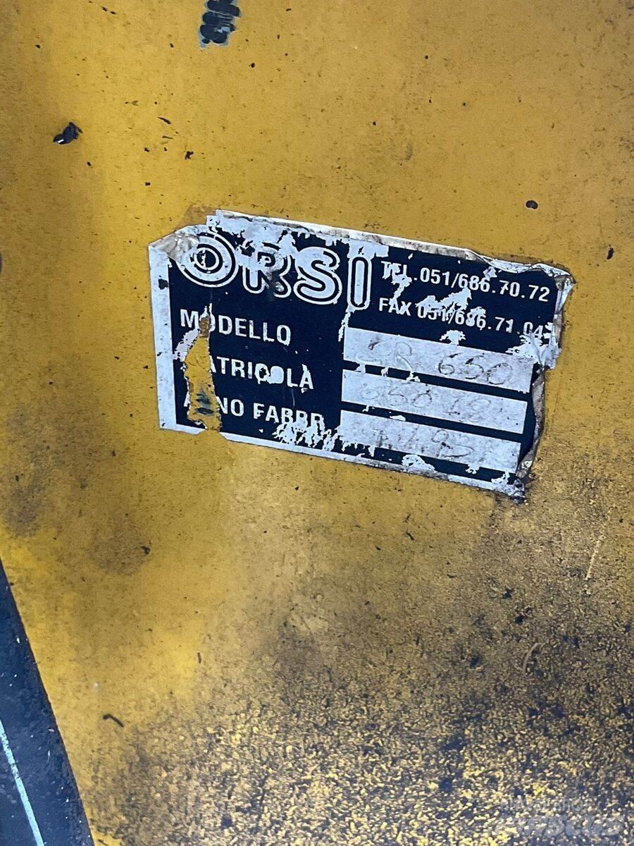 Orsi CR 650 Falciatrici/cimatrici per pascoli