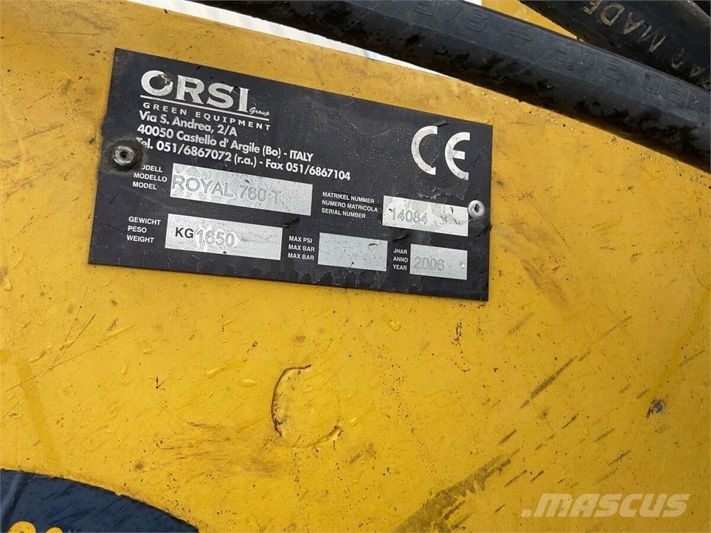 Orsi Royal 760 T Trattorini tagliaerba