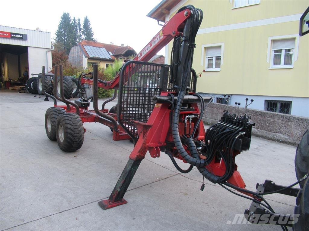 Patu 8T + 203T Rimorchi forestali