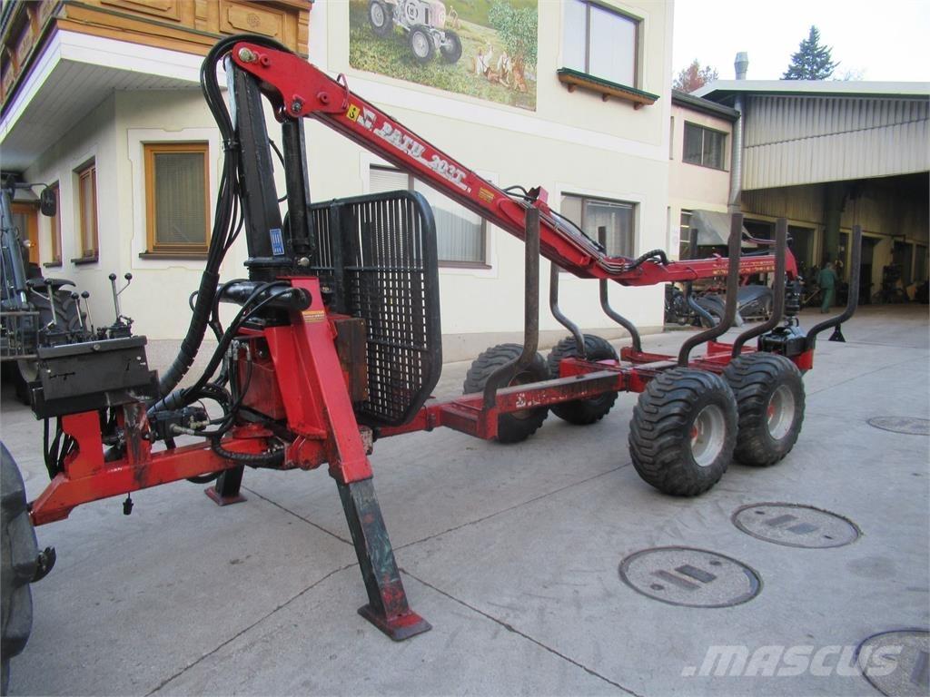Patu 8T + 203T Rimorchi forestali