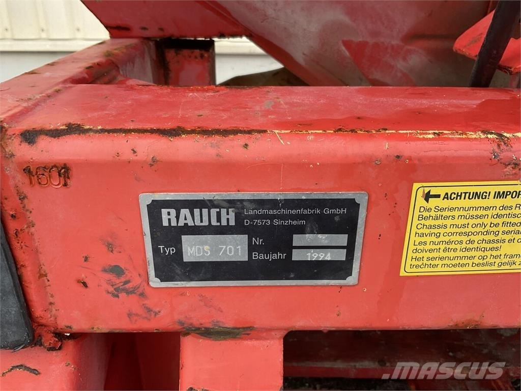 Rauch MDS 701 Altre macchine fertilizzanti