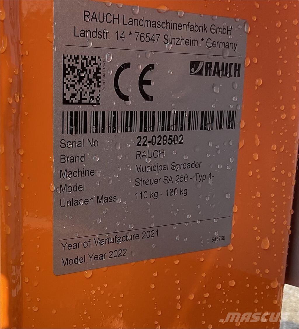 Rauch SA 250 Manutenzione verde e strade – Altro