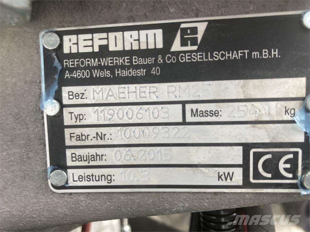Reform RM 25 Hydro Trattorini tagliaerba
