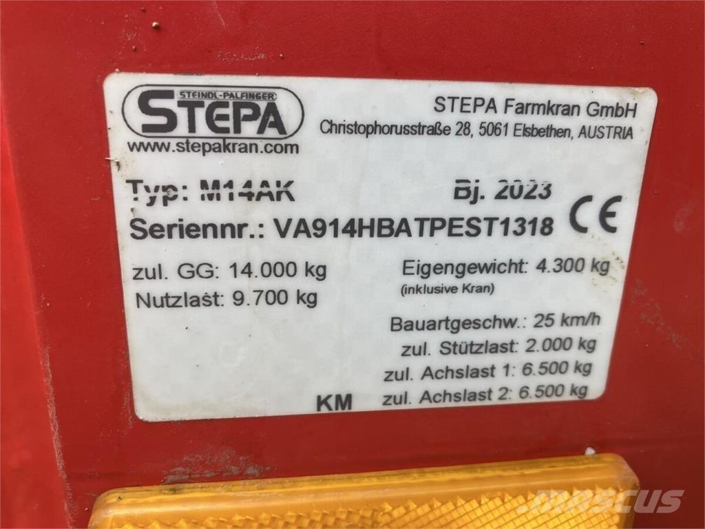 Stepa M14AK FZ7090 Rimorchi forestali