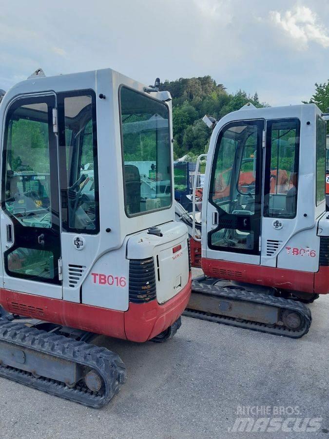 Takeuchi TB016 H Miniescavatori