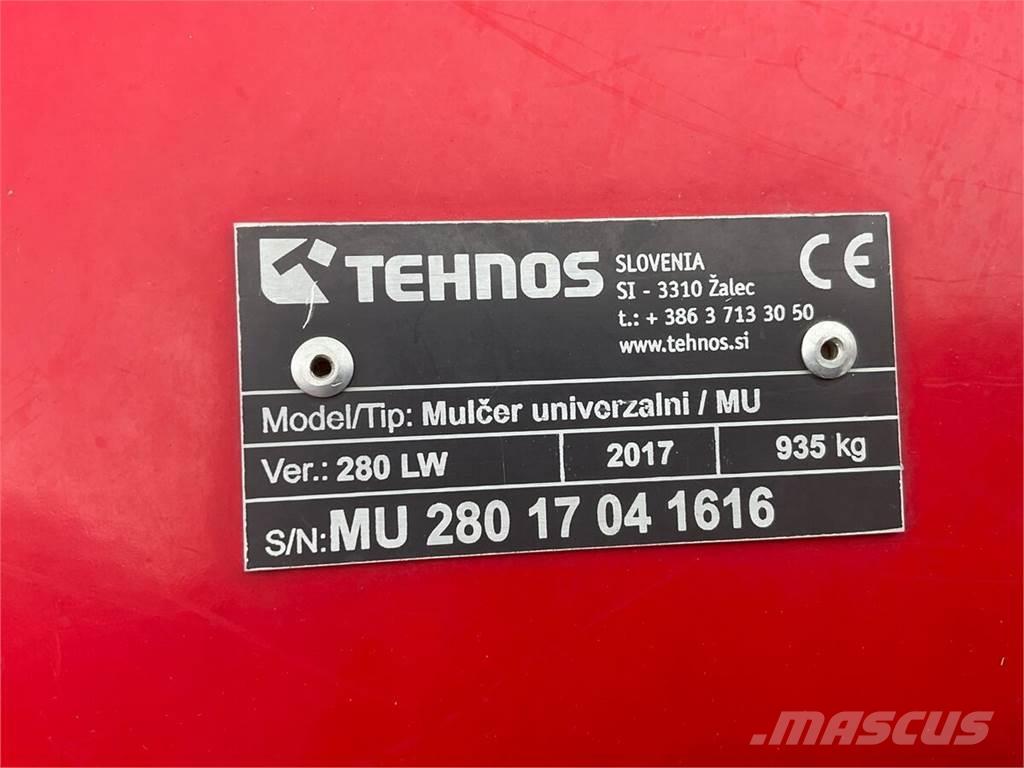 Tehnos MU 280 LW Falciatrici/cimatrici per pascoli