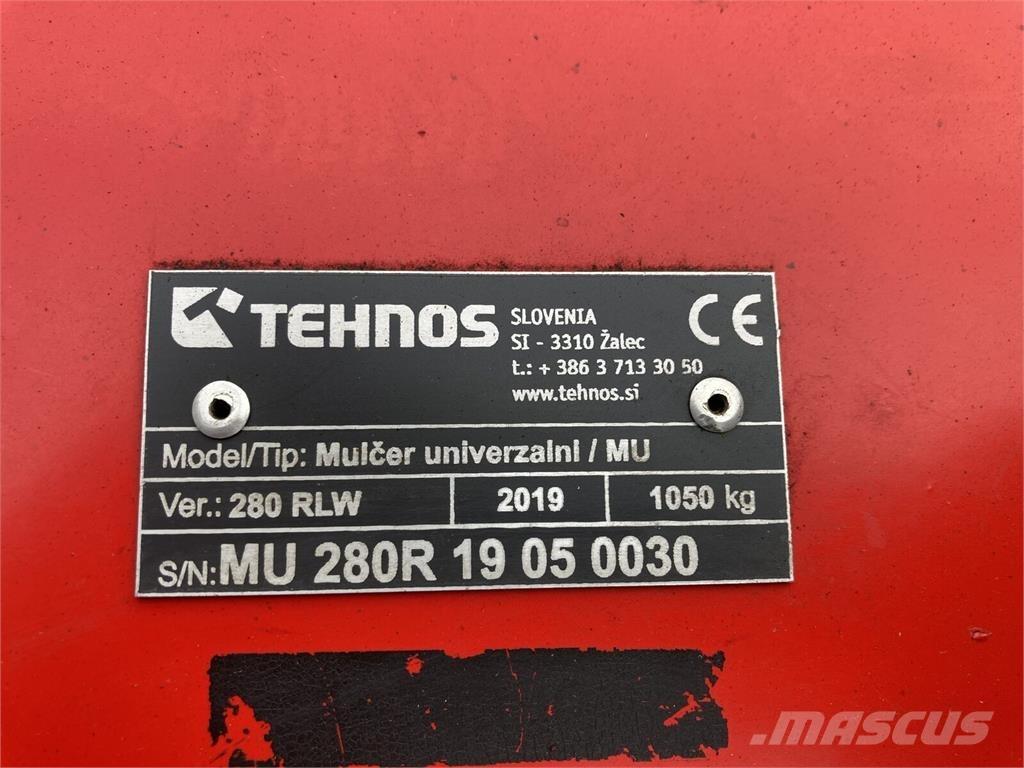 Tehnos MU 280LW Falciatrici/cimatrici per pascoli
