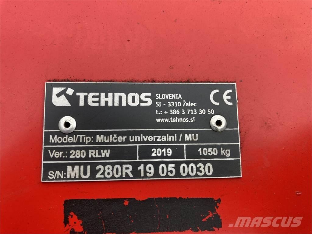 Tehnos MU 280LW Falciatrici/cimatrici per pascoli