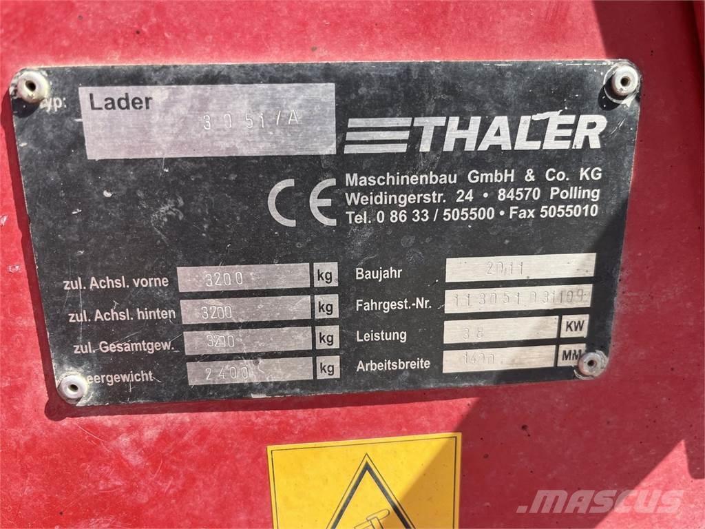 Thaler 3051/A Pale frontali e scavatori