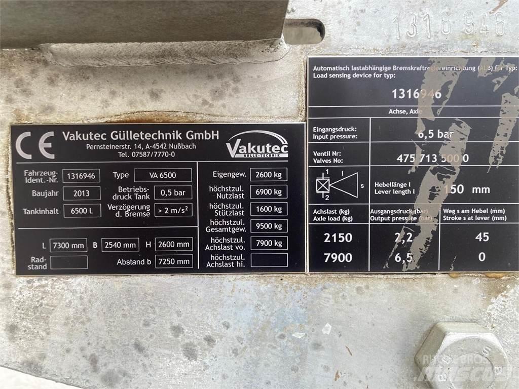  Vakutec VA 6500 Spandiliquami