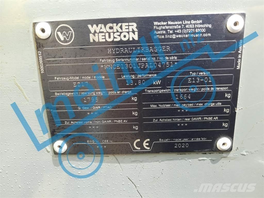 Wacker Neuson EZ 17 Miniescavatori