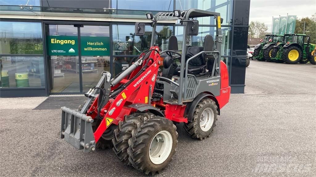 Weidemann 1160 Pale frontali e scavatori