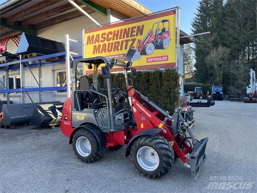 Weidemann 1160 Pale frontali e scavatori