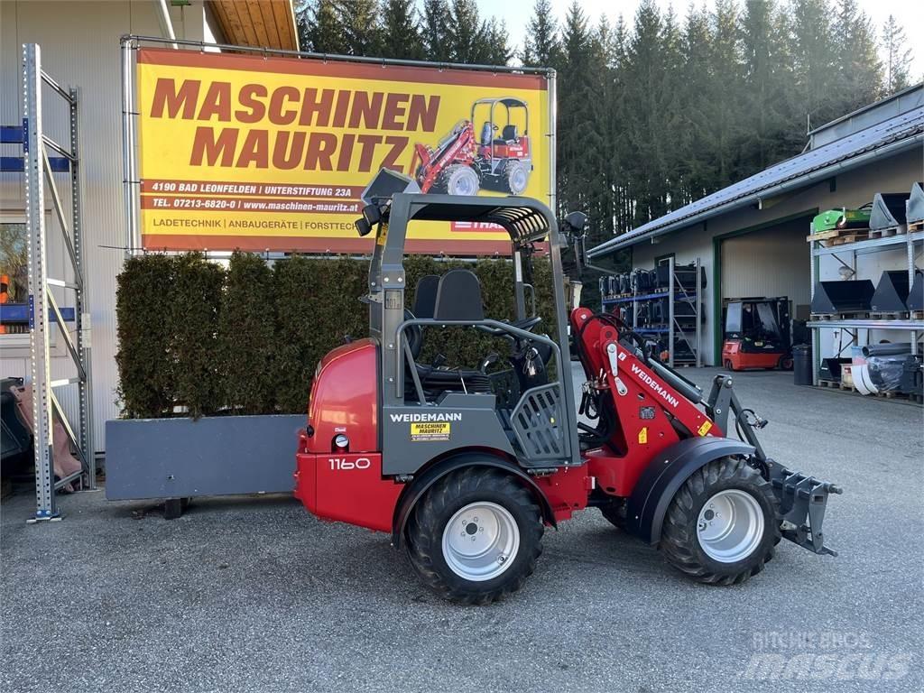 Weidemann 1160 Pale frontali e scavatori