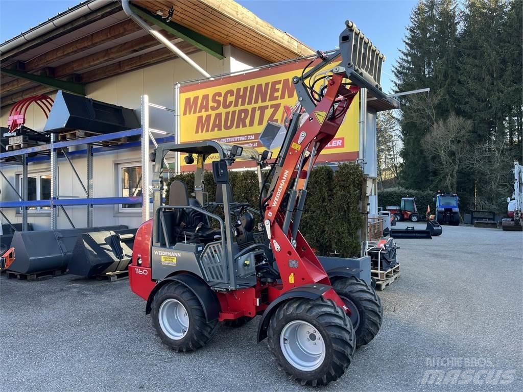 Weidemann 1160 Pale frontali e scavatori