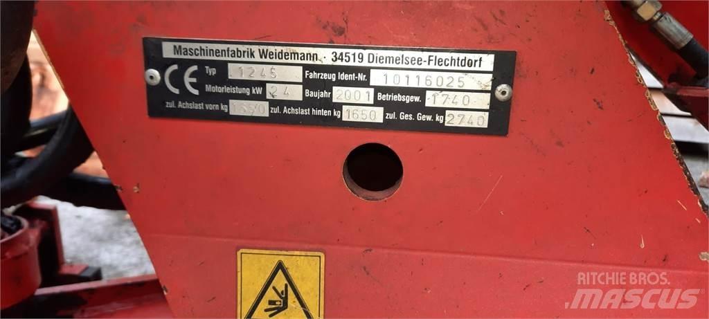 Weidemann 1245 Pale frontali e scavatori