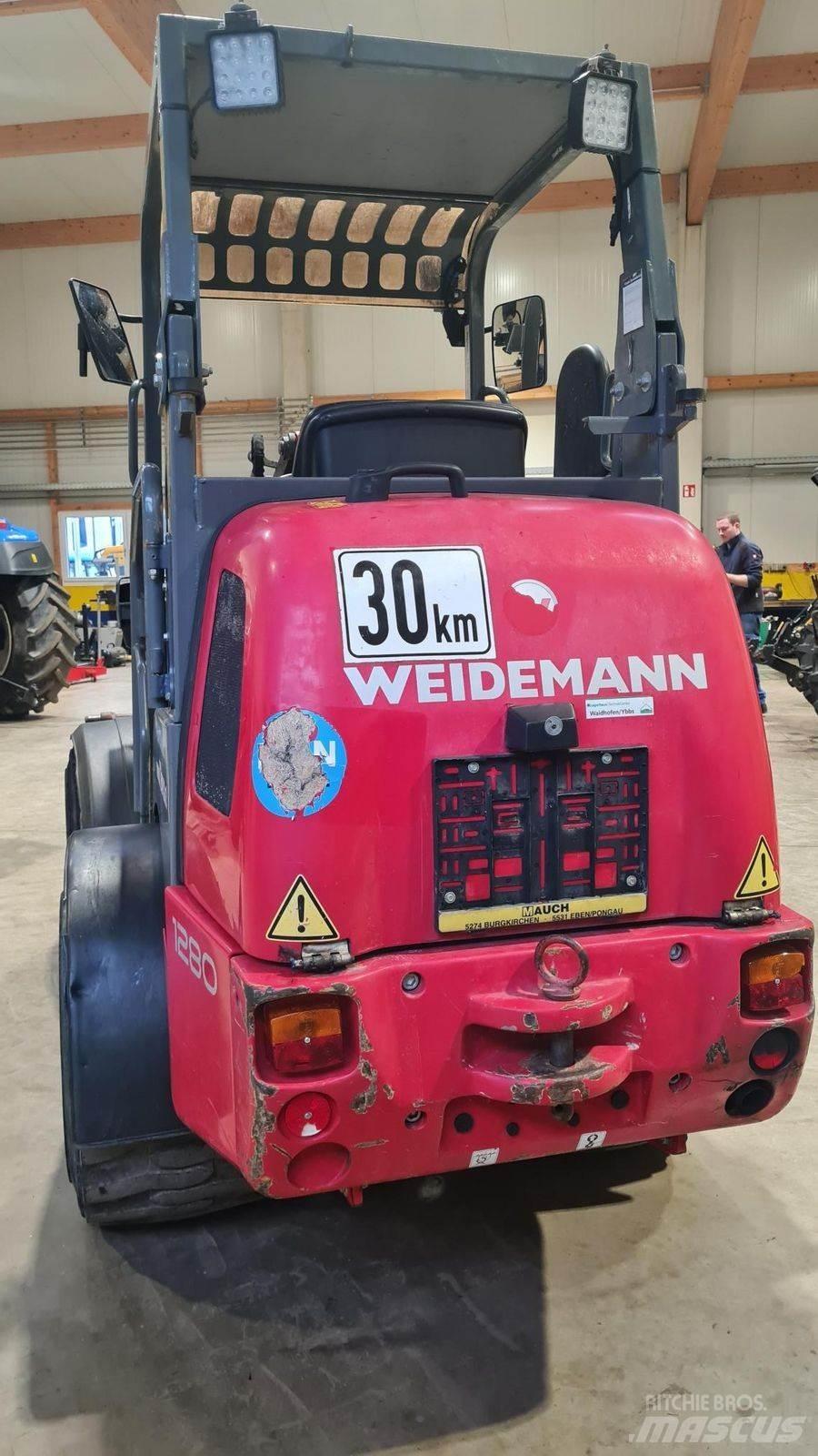 Weidemann 1280 Pale frontali e scavatori
