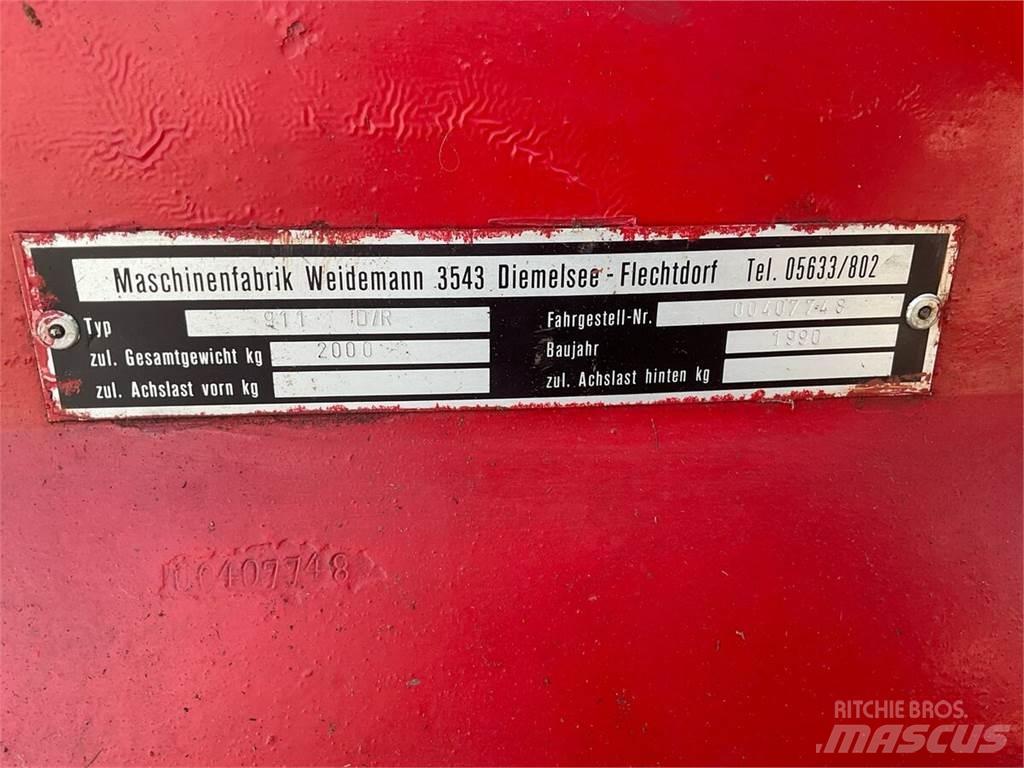 Weidemann 911D/R Pale frontali e scavatori