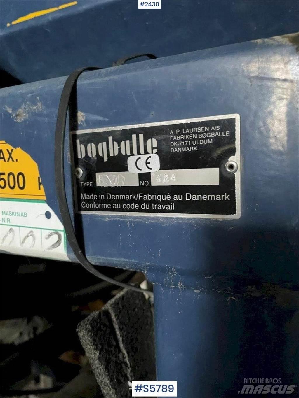 Bogballe EXW 1000 Altre macchine fertilizzanti