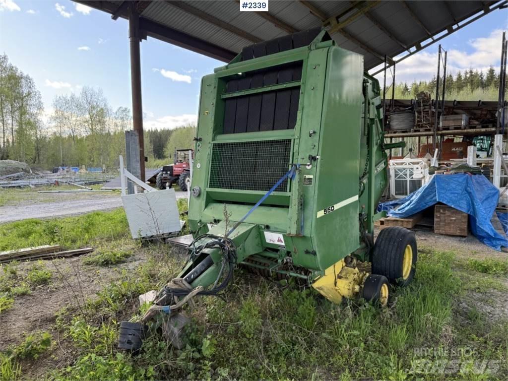 John Deere 550 Altri macchinari per falciare e trinciare