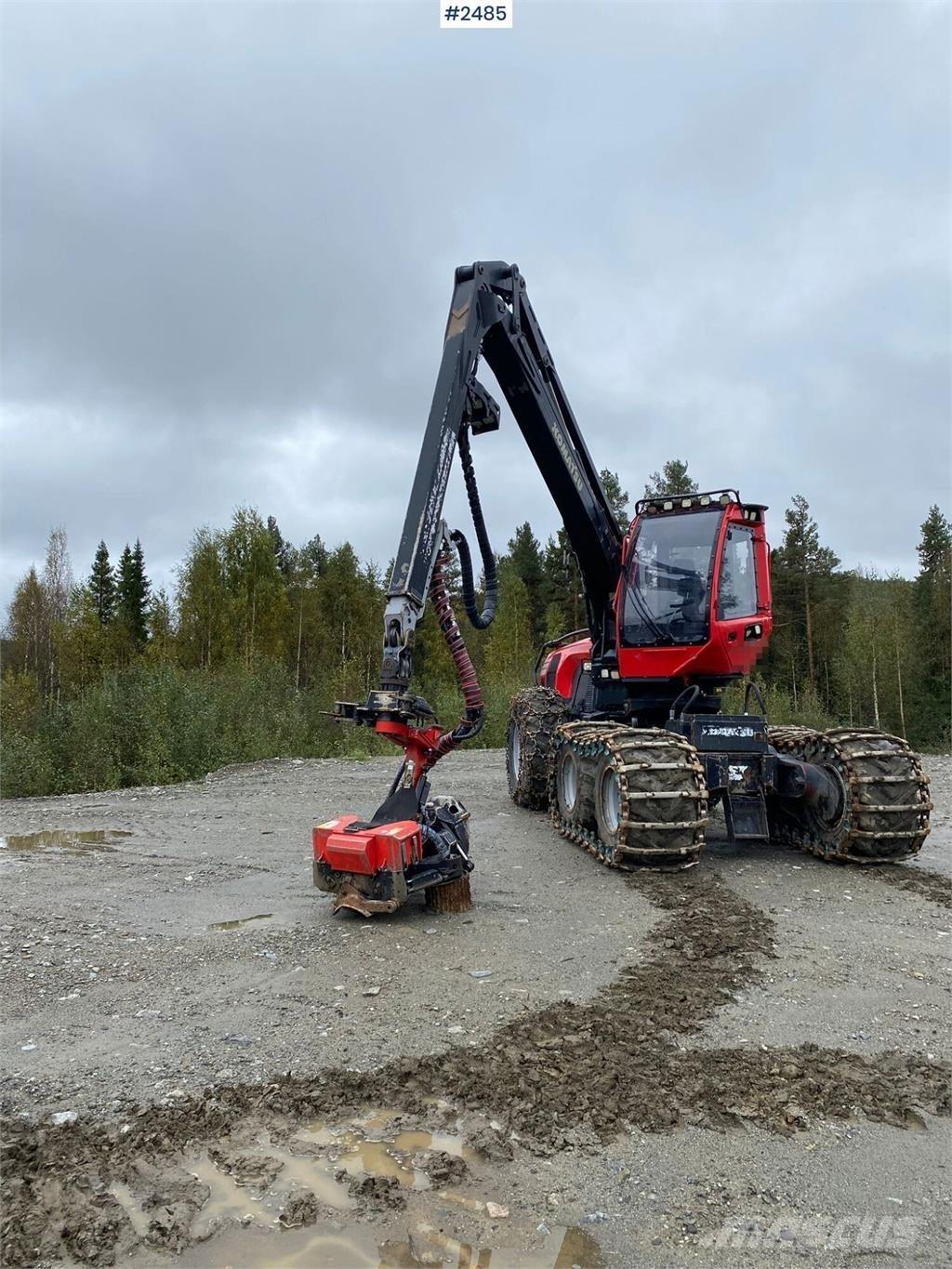 Komatsu HX 901-5 Abbattitrici, Disboscatrici