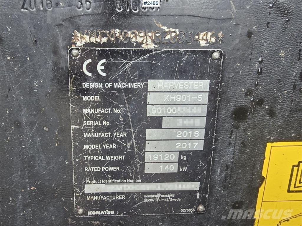 Komatsu HX 901-5 Abbattitrici, Disboscatrici
