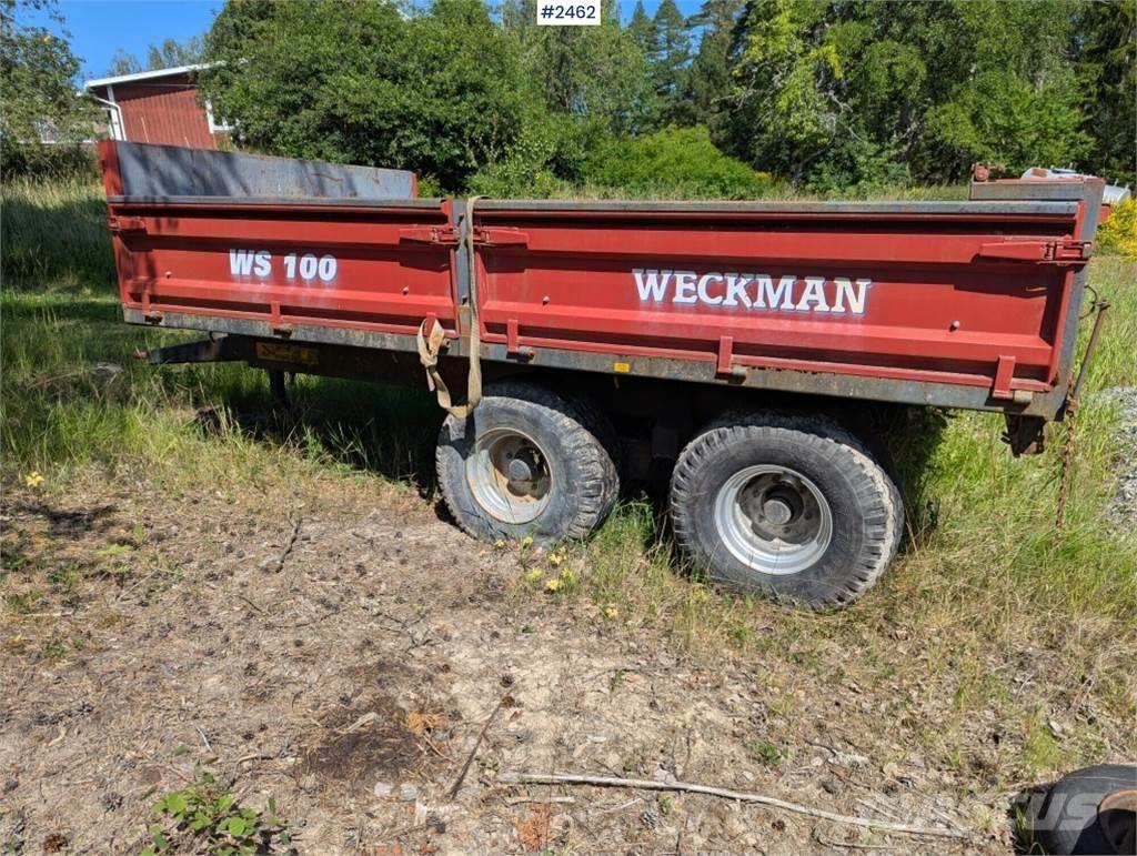 Weckman WS100 Rimorchi con cassone scarrabile