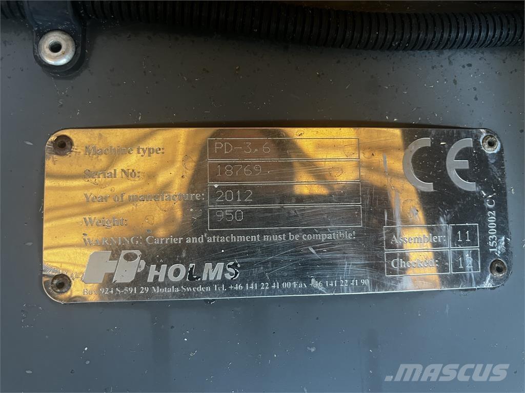 Holms PD 3,6 Lame spazzaneve e aratri