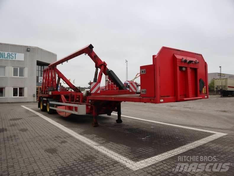 Kel-Berg Flangetrailer Semirimorchio a pianale