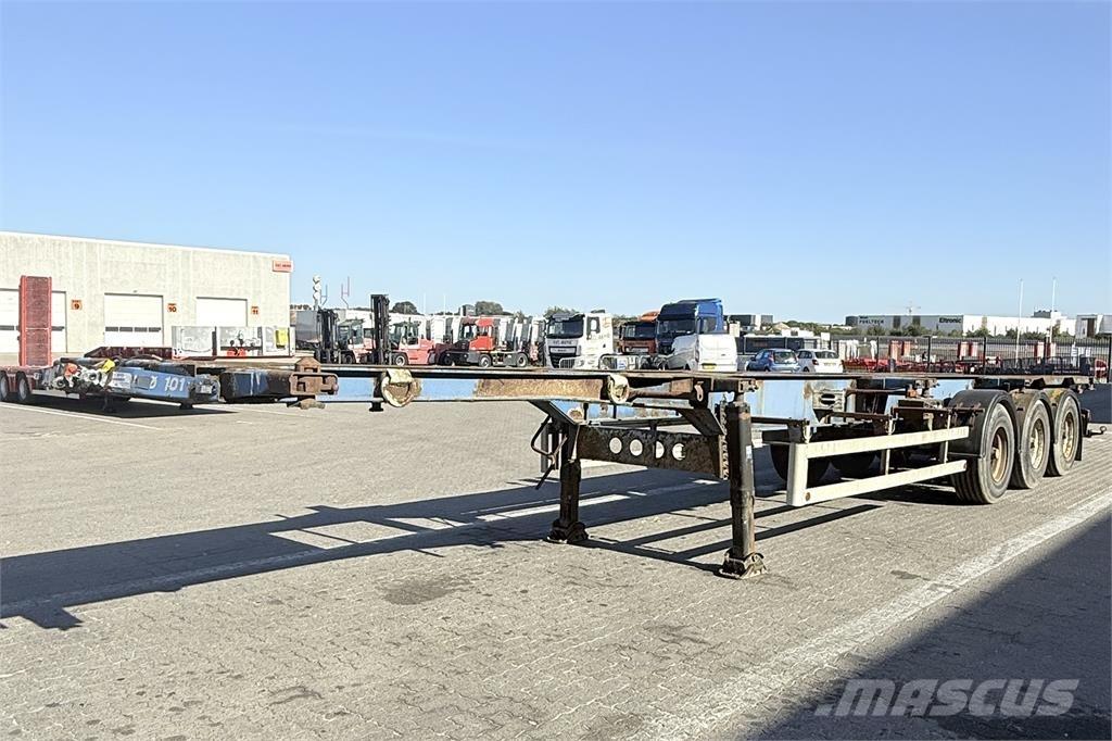 Leci Containerchassis Semirimorchi portacontainer