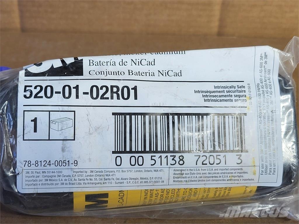  3M 520-01-02R01 Batterie