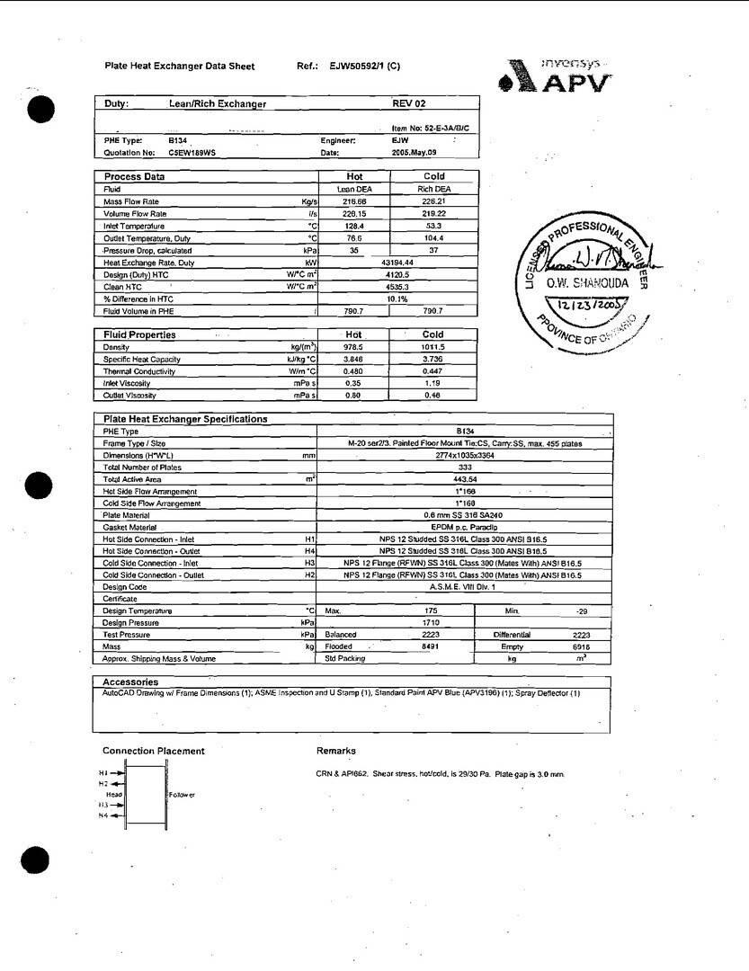 APV B134 MGS-20 Costruzioni - Altro