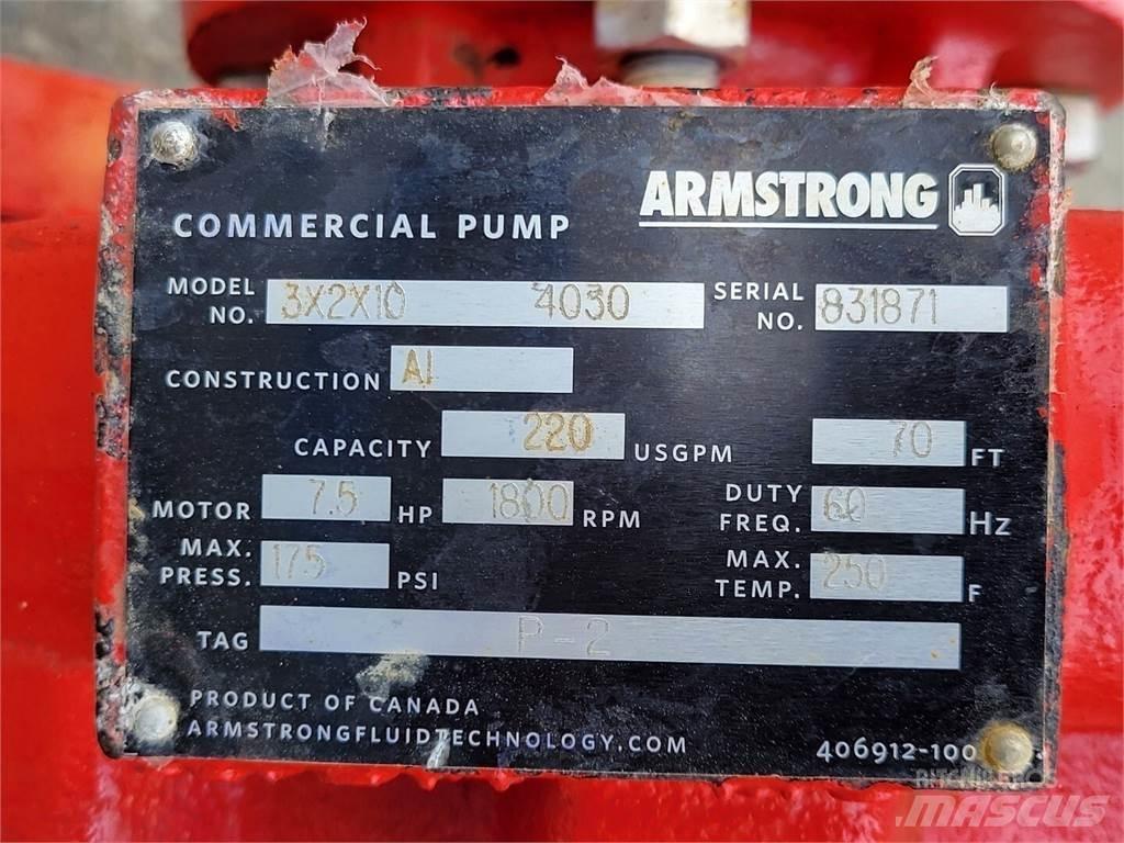  ARMSTRONG 3X2X10 4030 Pompa idraulica