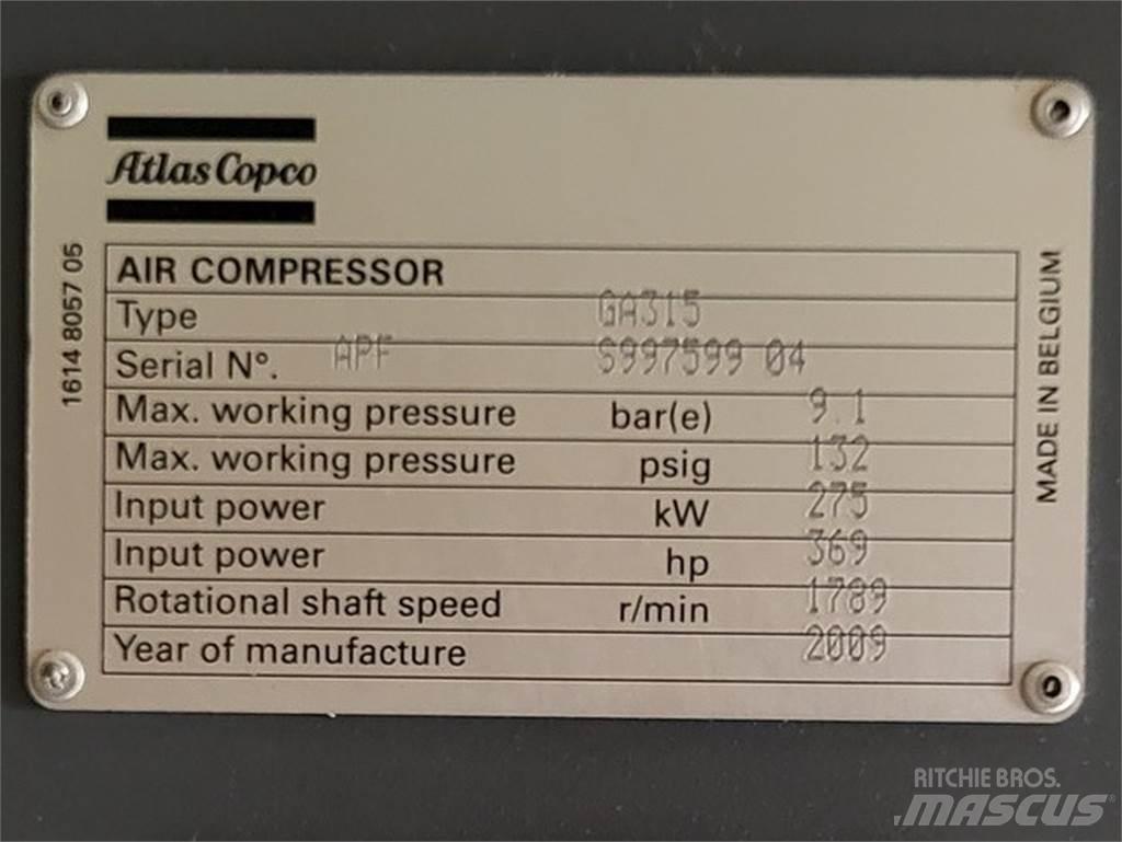 Atlas Copco GA315 Compressori