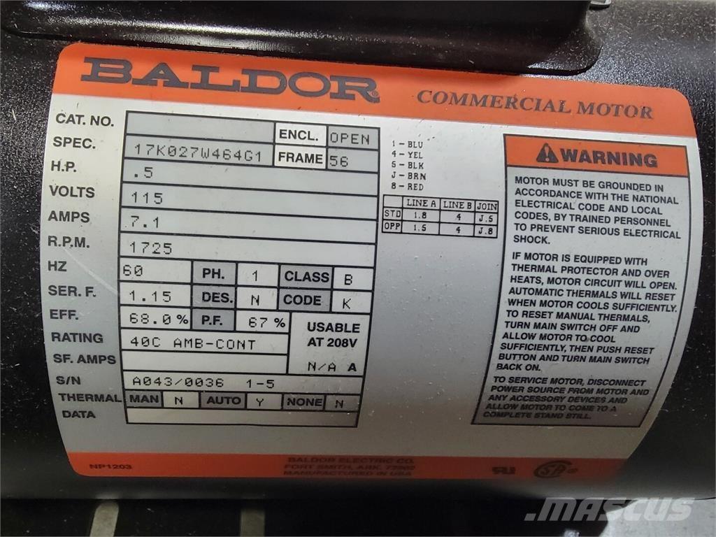 Baldor 17K027W464G1 Motori industriali