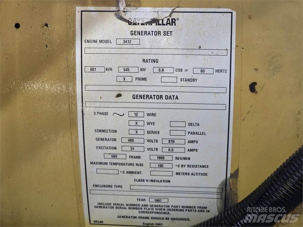 CAT 3412 Generatori diesel