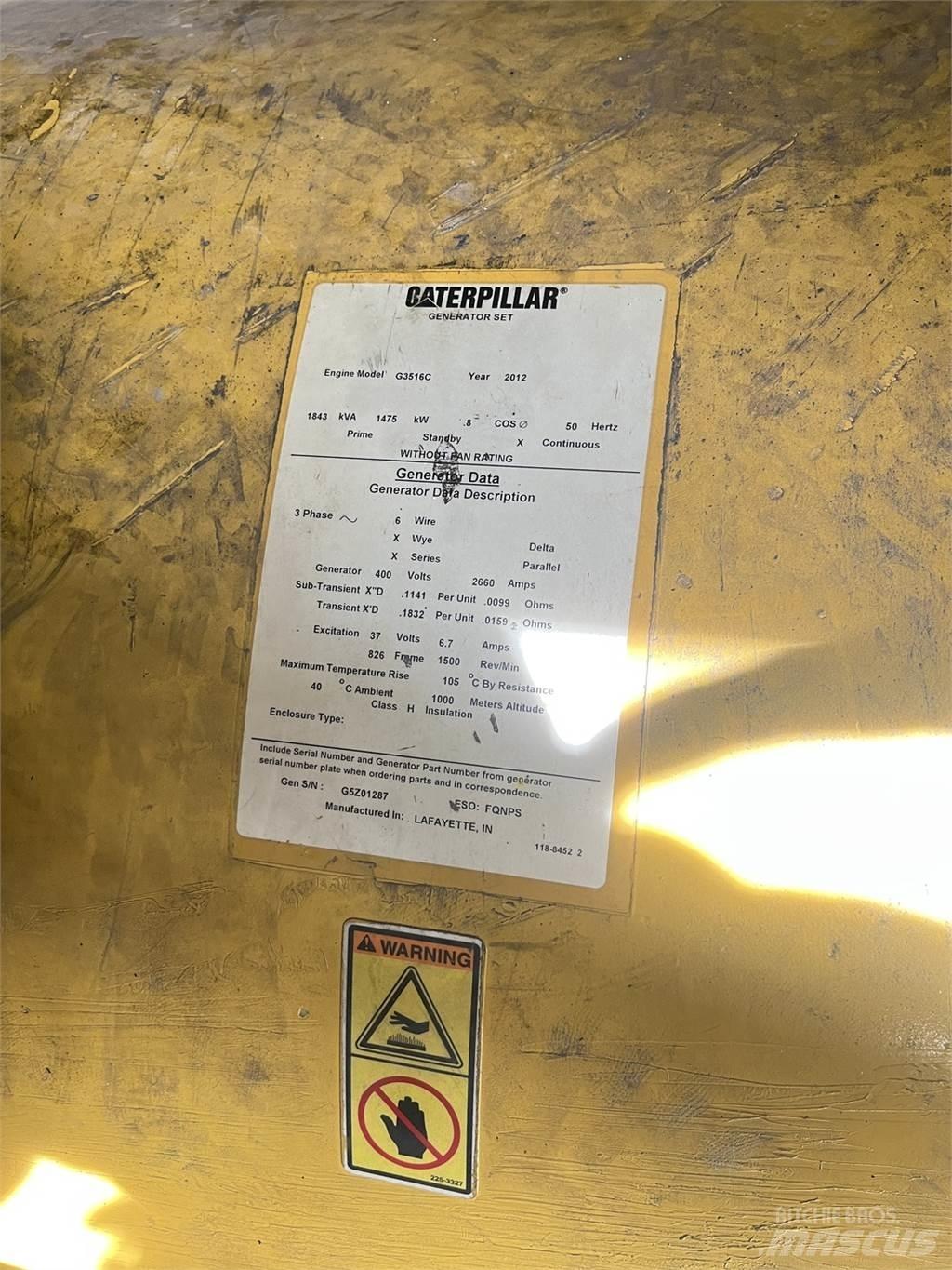 CAT SR4B-GD Generatori diesel