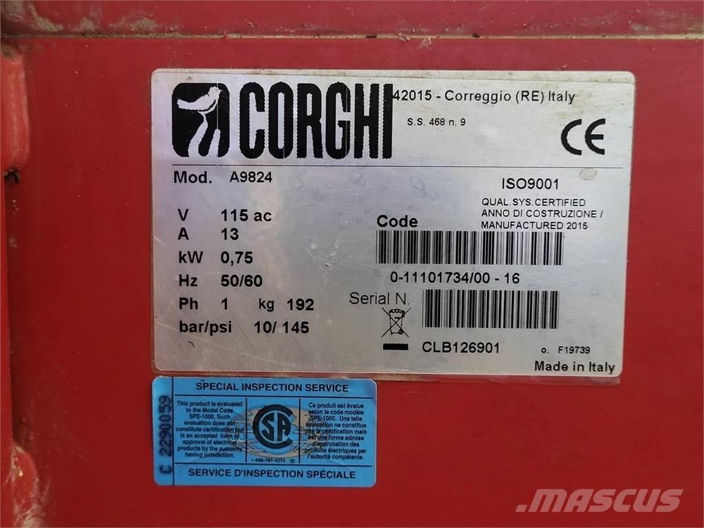 Corghi A9824 Pneumatici, ruote e cerchioni