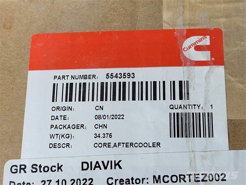 Cummins 5543593 Costruzioni - Altro