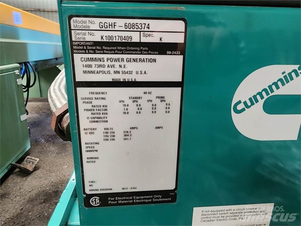 Cummins GGHF-6085374 Generatori diesel