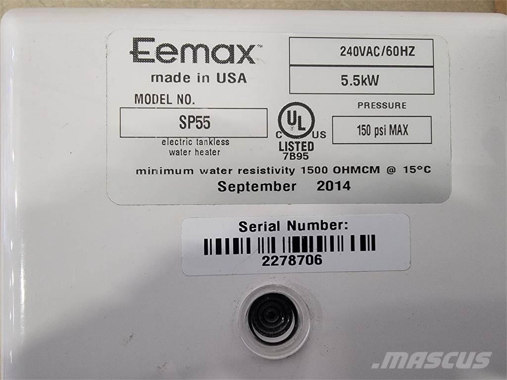  EEMAX SP55 Dispositivi di riscaldamento / scongelamento