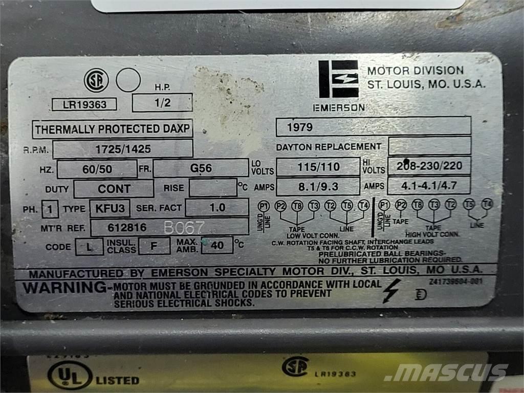  EMERSON 1979 Motori industriali