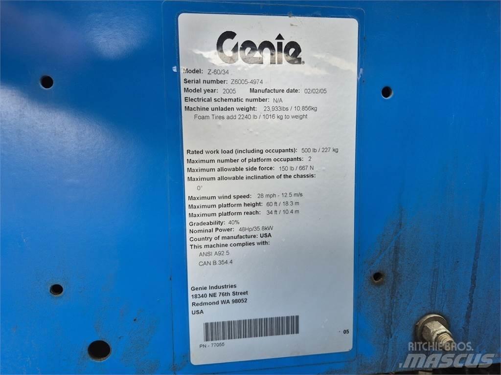 Genie Z-60/34 Piattaforme a braccio articolato