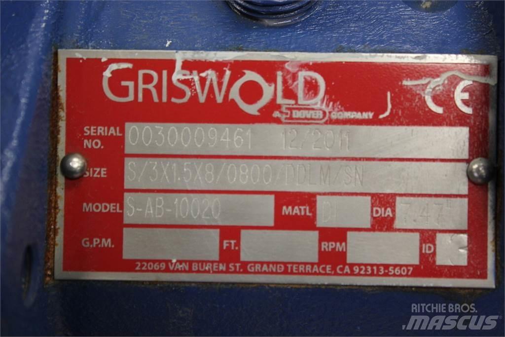  GRISWOLD S-AB-10020 Pompa idraulica