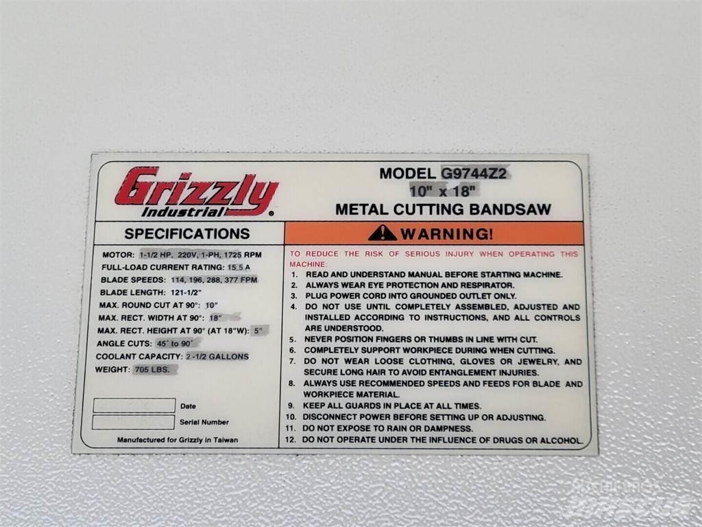 Grizzly G9744Z2 Costruzioni - Altro