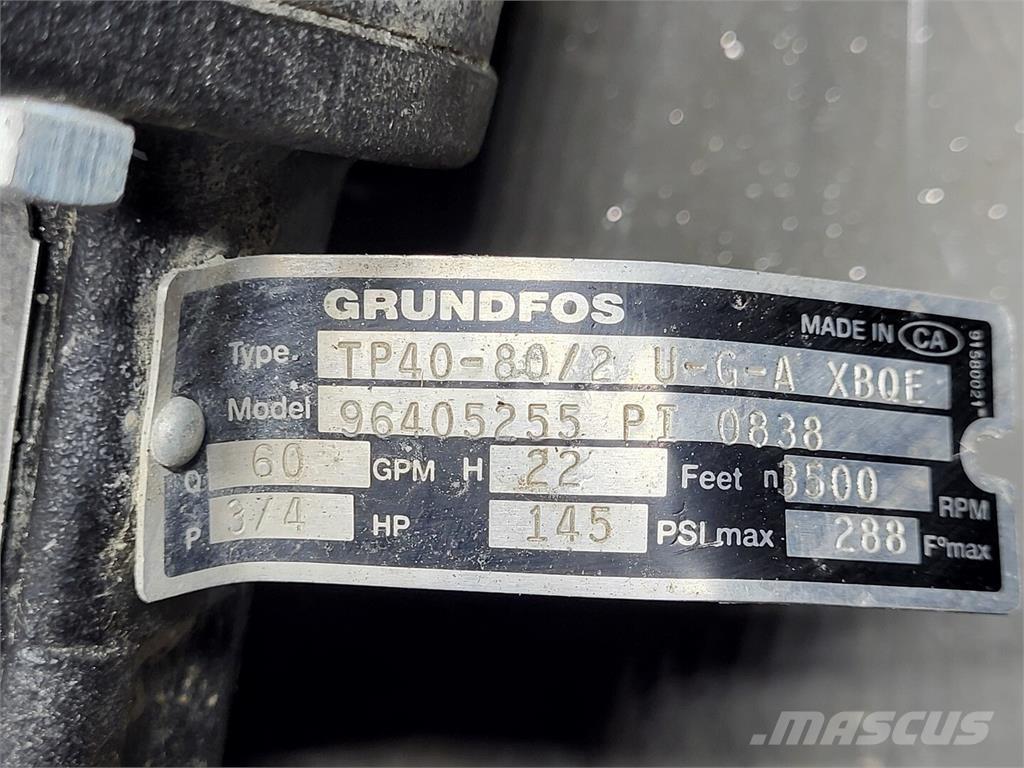 Grundfos 96405255 Pompa idraulica